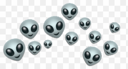 Aesthetic Tumblr Alien Alieemoji Emoji - Body Jewelry,Alien Emoji Tumblr