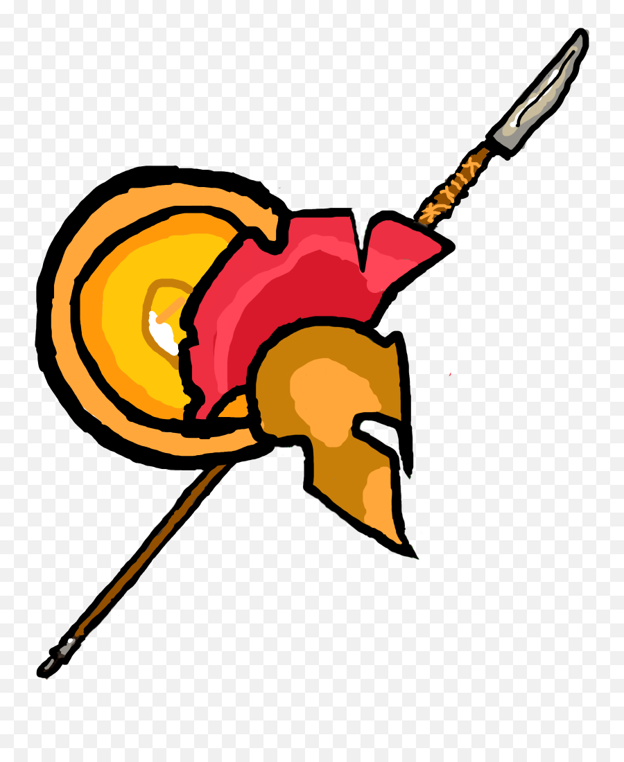 Drawing Spartandrawing 300 Shield - Clip Art Emoji,Spartan Helmet Emoji