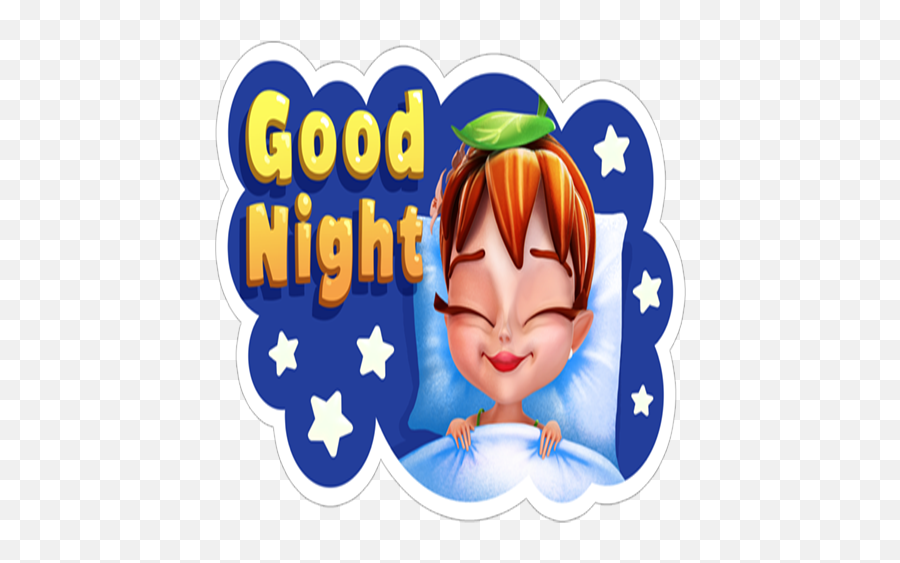 Good Night Sticker For Whatsapp - Clip Art Emoji,Good Night Emoji