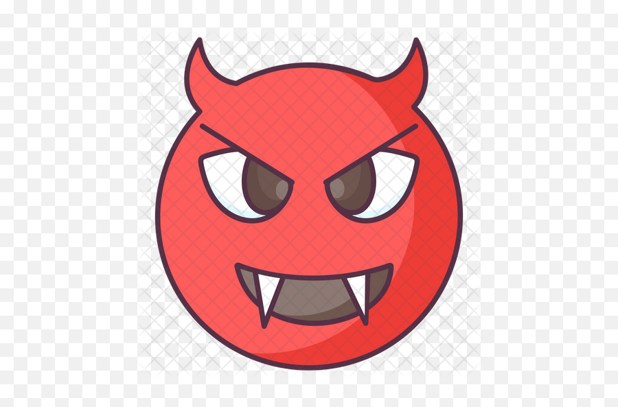 Devil Emoji Emoji Icon - Cartoon,Devil Emoji Png