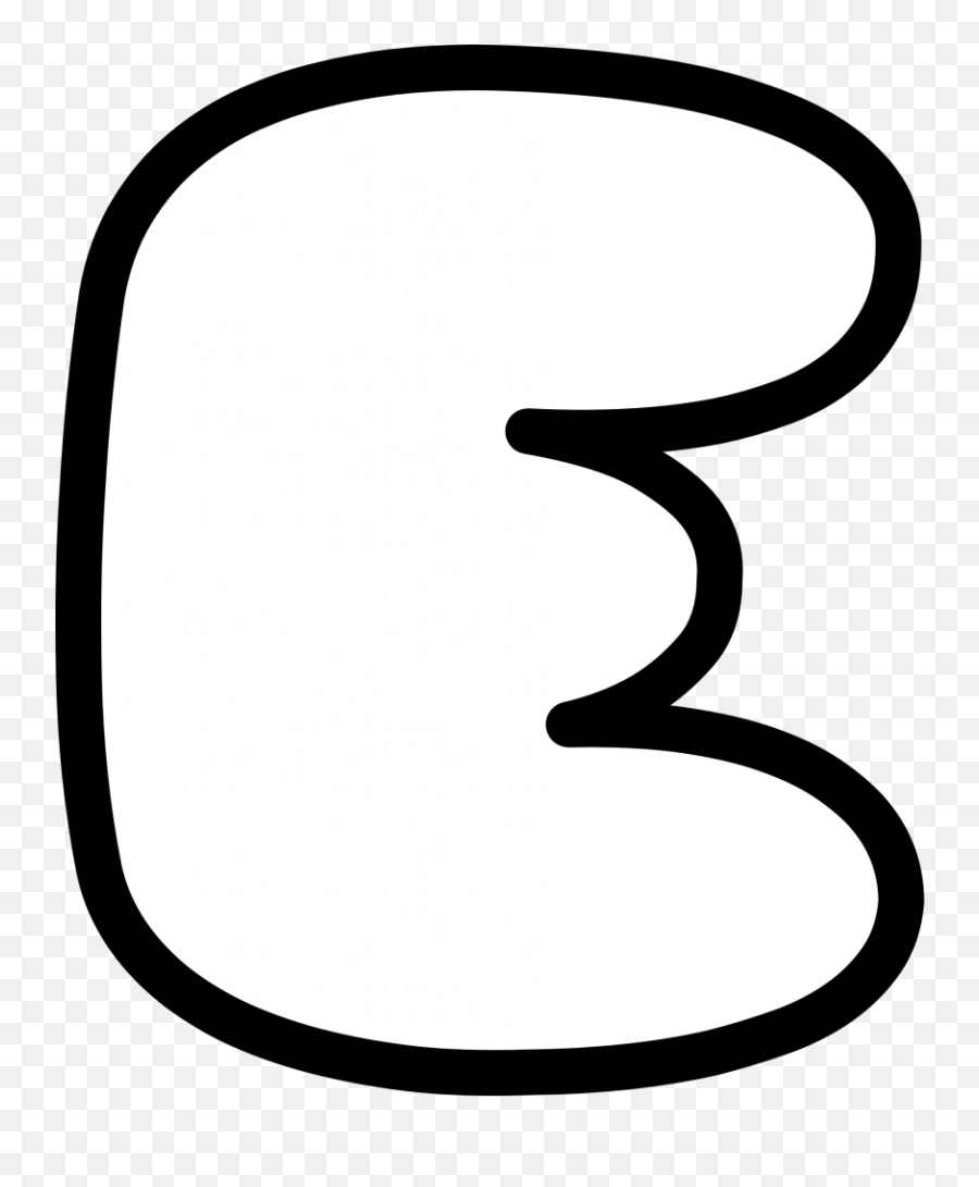 Bubble Letter E Clipart - Bubble Letter E Emoji,Letter E Emoji