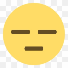 Expressionless face emoji clipart Free download transparent - Down Steal This Album