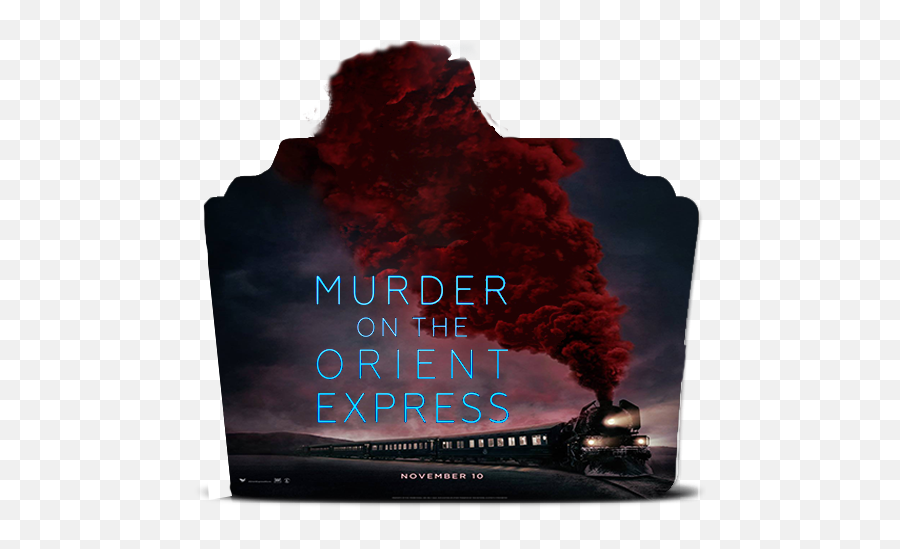 Murder On The Orient Express Folder Icon - Designbust Book Cover Emoji,Emoji Xpress