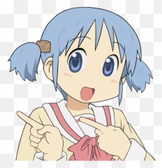 Download Nichijou Free Hq Png Image - Mio Naganohara Emoji