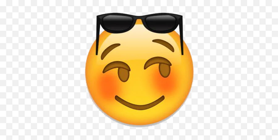 The Hello U2013 A Guy Called Bloke - Happy Emoji,Shades Emoticon