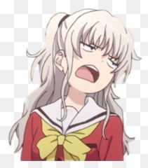 Charlotte Anime Meme Face Emoji