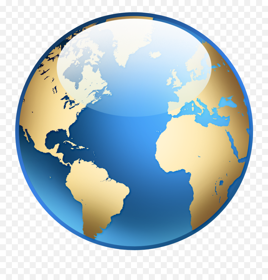 Globe Png - Transparent Background World Globe Png Emoji,Flat Earth Emoji