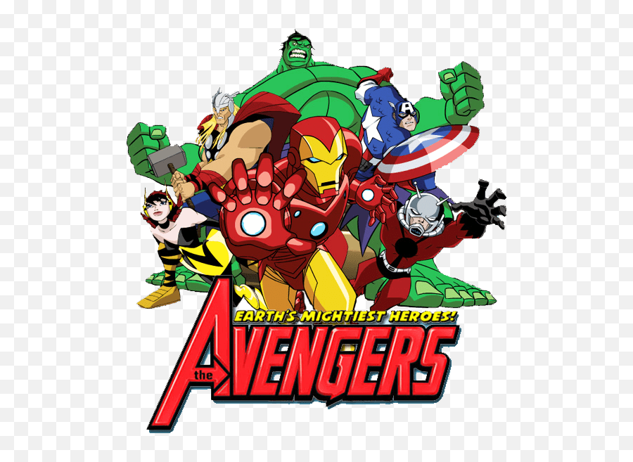 Avengers Cartoon Clipart - Avengers Clip Art Emoji,Avengers Emoji