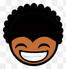 Black Power Transparent Png Clipart - Cartoon Svg Emoji