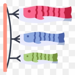 Japanese Fish Flag - Japanese Fish Flag Png Emoji,Fish Flag Emoji