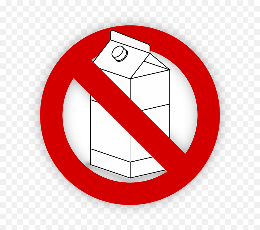 Milk Dairy Allergy - No Chocolate Milk Sign Emoji,Milk Carton Emoji