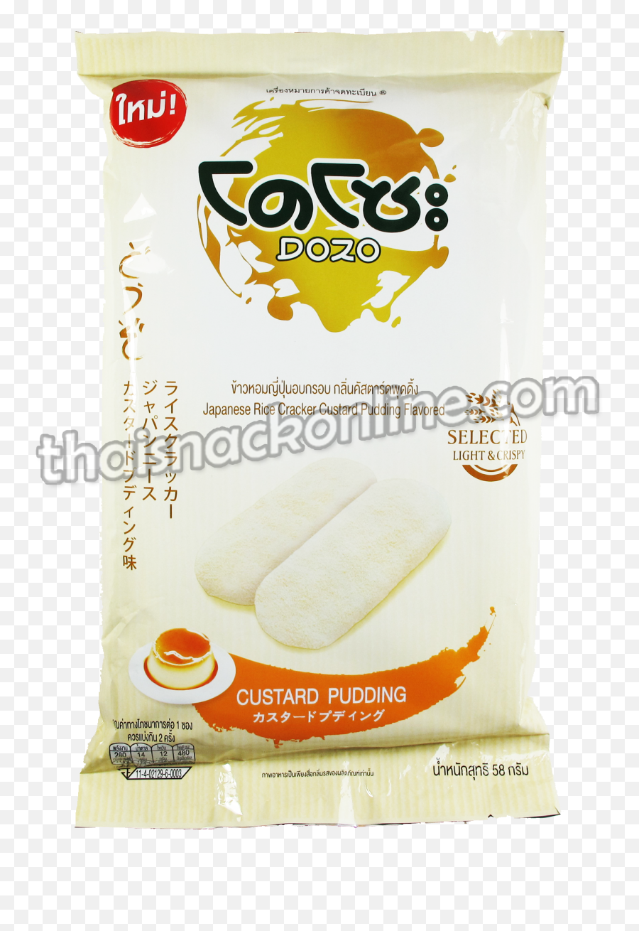 Dozo - Dozo Selected Custard Pudding Fla 58g Emoji,Rice Cracker Emoji