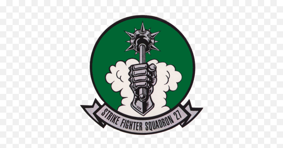 Strike Fighter Squadron 27 - Vfa 27 Logo Emoji,Us Navy Emoji