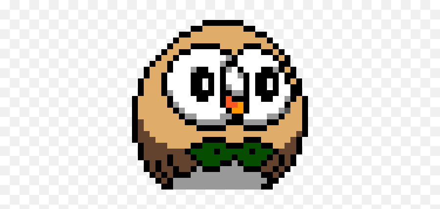 Pixilart - Minecraft Pixel Art Design Template Emoji,Owl Text Emoticon