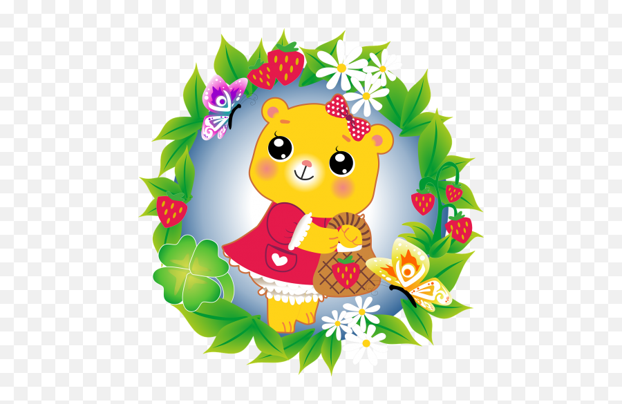 Kawaii Cute Japanese Character Cartoon - Thank You Family For Birthday Wishes Emoji,Japanese Emoticons Flower In Hair