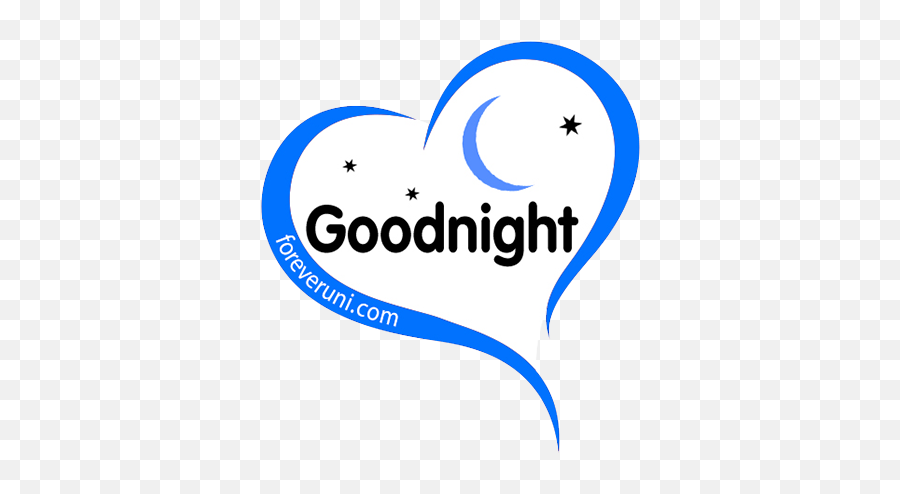 Forever Uni - Good Night Png Text Emoji,Goodnight Emoji