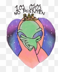 Alien Tumblr Stickers For Whatsapp - Illustration Emoji,Alien Emoji Tumblr