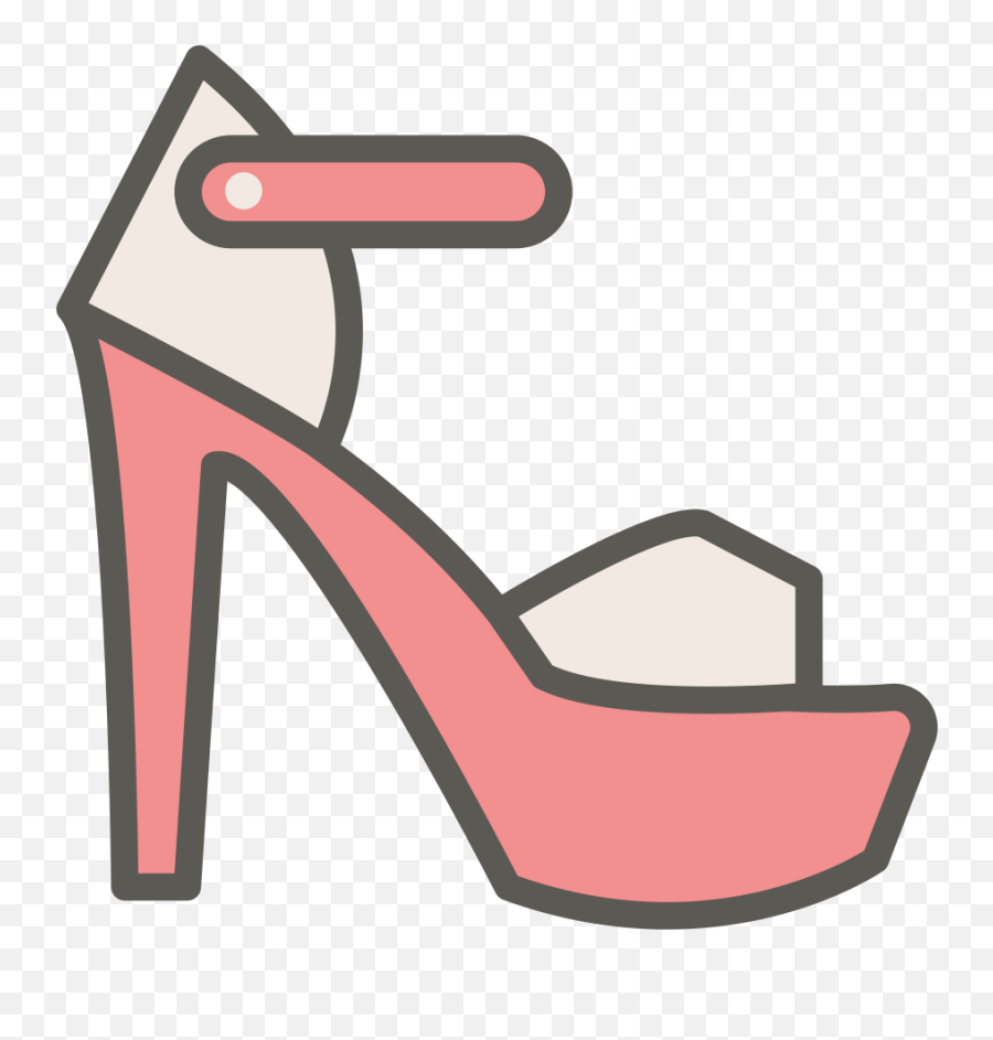 Peep Toe Pump Icon - Basic Pump Emoji,Toe Emoji
