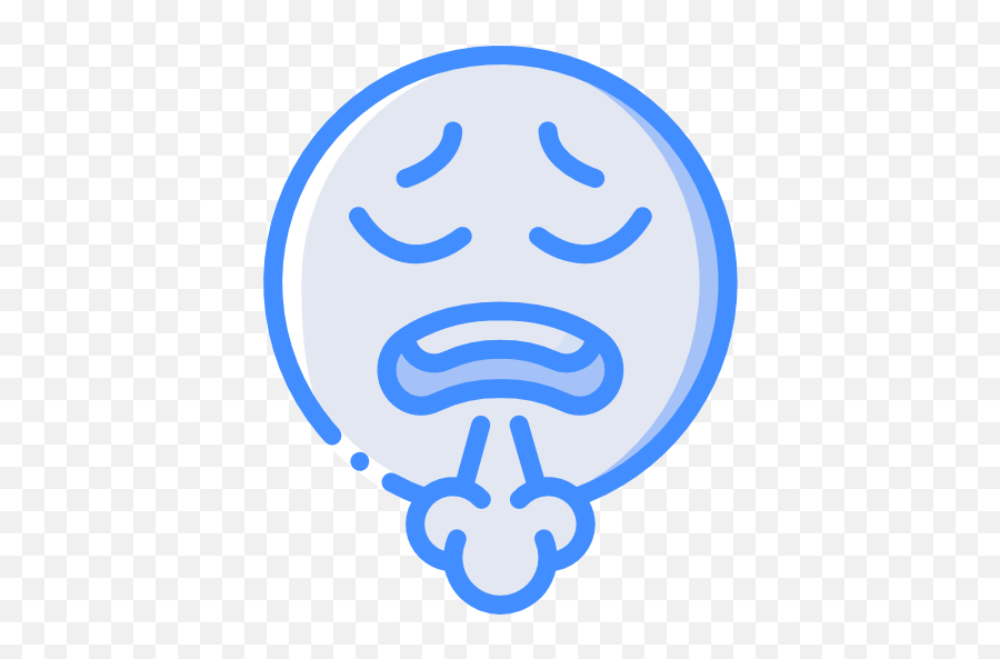 Exhausted - Free Smileys Icons Agotamiento Icono Emoji,Exhausted Emoji