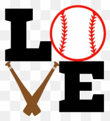 Love Baseball - Clip Art Emoji,Baseball Bat Emoji