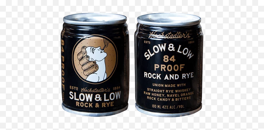 Slow Low Rock Rye Whiskey Cans - Root Beer Emoji,Whiskey Emoji