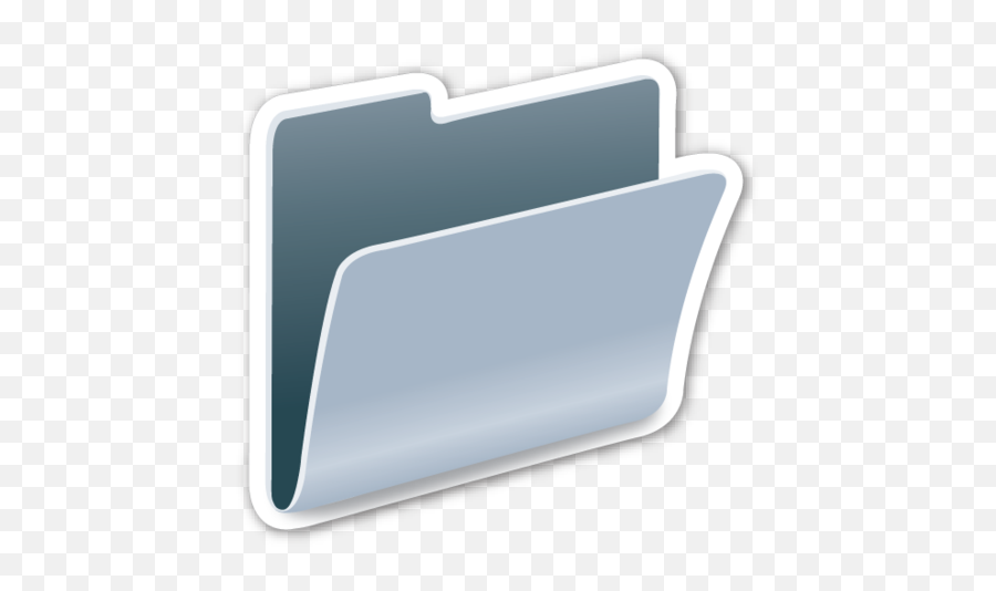 Open File Folder - Tablet Computer Emoji,Folder Emoji