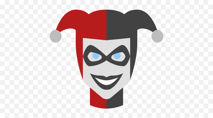 Harley Quinn Dc Icon - Vector Harley Quinn Png Emoji,Harley Quinn Emoji ...