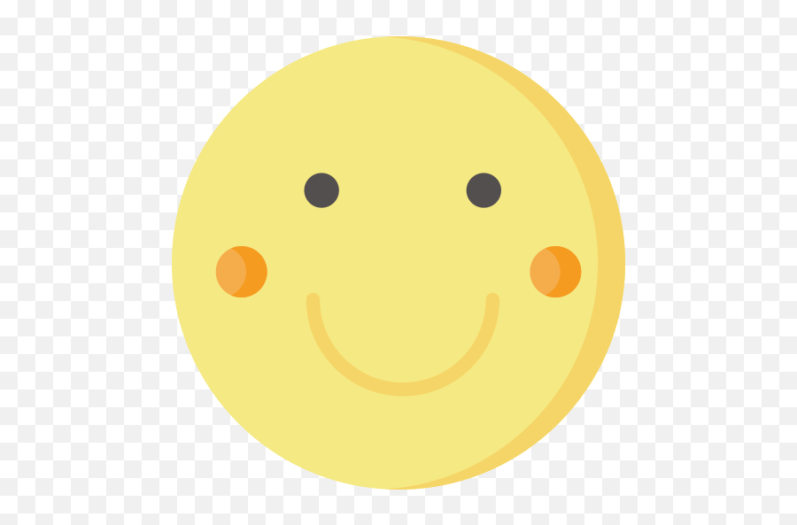 Smile - Circle Emoji,Hippie Emoticons