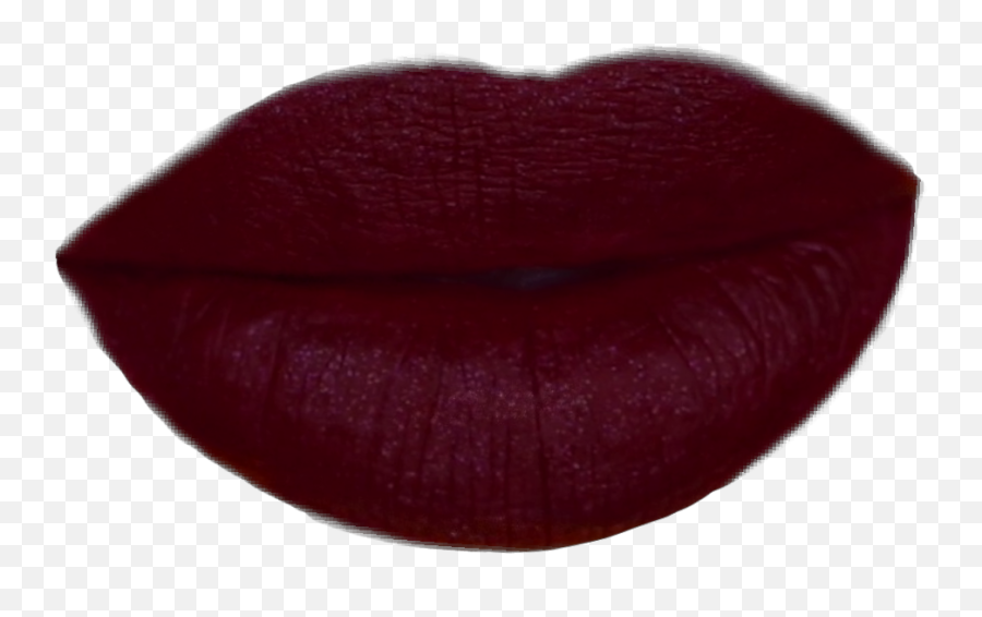 Lips Lipstick Fashion Makeup Kiss Beauty Matte Burgundy - Lipstick Emoji,Kiss Emoji Makeup