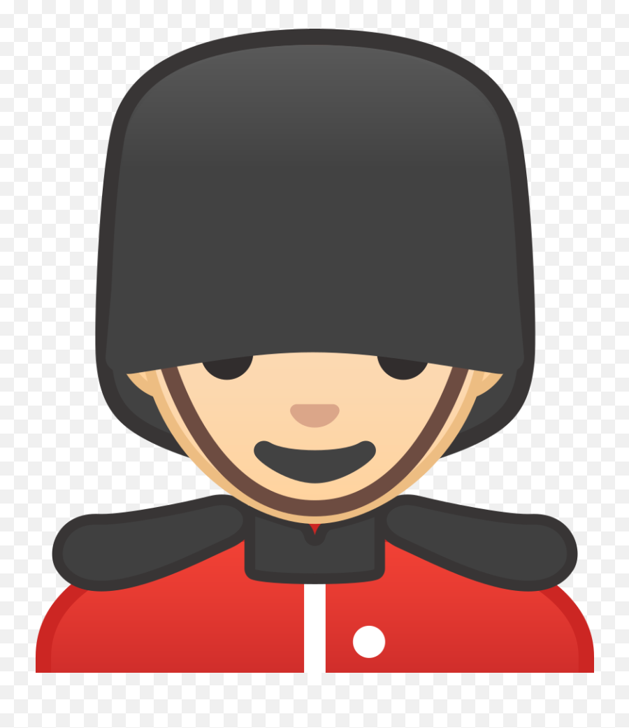 Man Guard Light Skin Tone Icon Noto Emoji People - Guard Emoji,Treadmill Emoji
