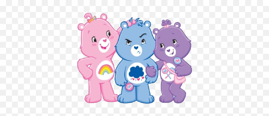 Free Png Images - Dlpngcom Care Bears Pink Purple Blue Emoji,Care Bear Emoji
