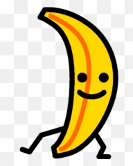 I Bought A New Banana Suit - Clip Art Emoji,Banana Emoticon