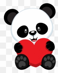 Panda Drawing Images - Pink Emoji