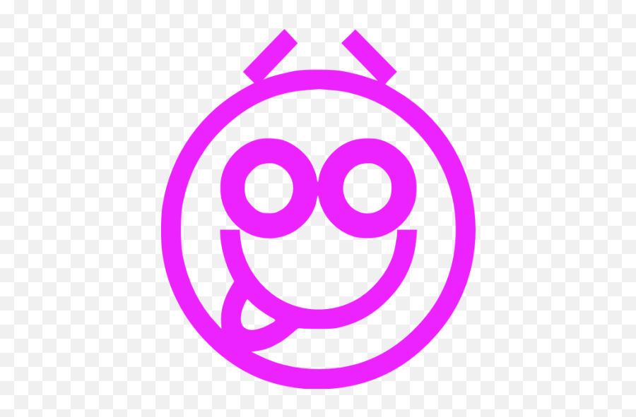 Emoticon 020 Icons - Icon Emoji,Purple Emoticon