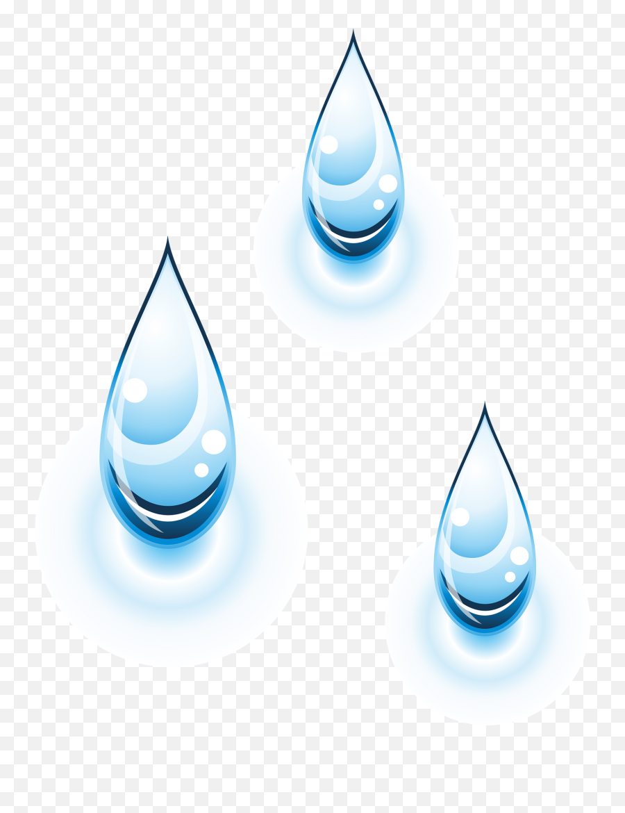 Rain Water Drop Clipart - Drop Emoji,Water Drop Emoji