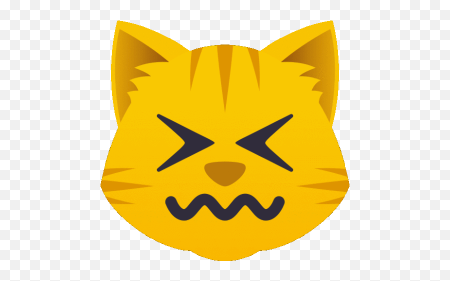 Confounded Cat Gif - Confounded Cat Joypixels Discover U0026 Share Gifs Gif Emoji,Yuck Emoji