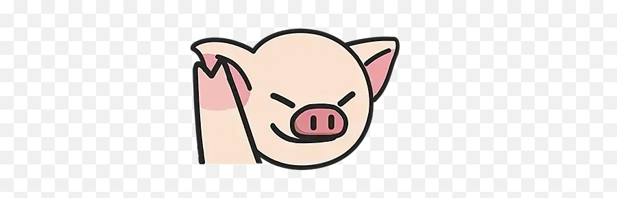 Coronavirus Stickers For Whatsapp - Stickers Cloud Lihkg Pig Emoji,Pigs Emoticons