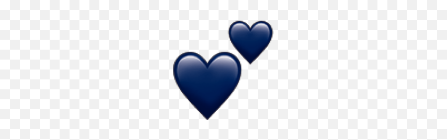 Darkblue Blue Emoji Emojis Aesthetic Dark Navy Blueaest - Heart,Navy Emoji
