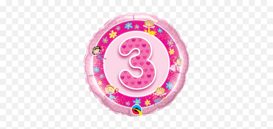 Partymart Kids Birthday - 3rd Birthday Balloons Emoji,Emoji Birthday Candles