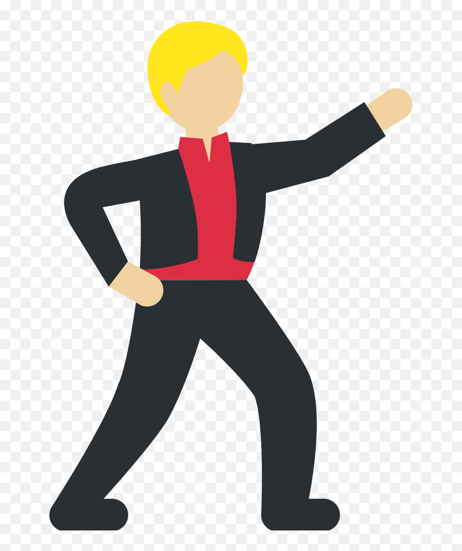 Twemoji2 1f57a - Man Dancing Emoji,Job Emoji