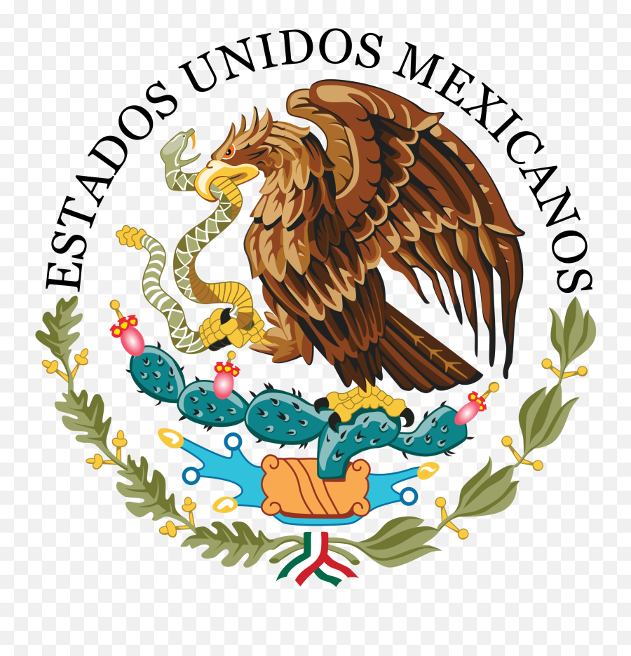 Coat Of Arms Of Mexico - Mexico Coat Of Arms Emoji,Brown Thumbs Up Emoji