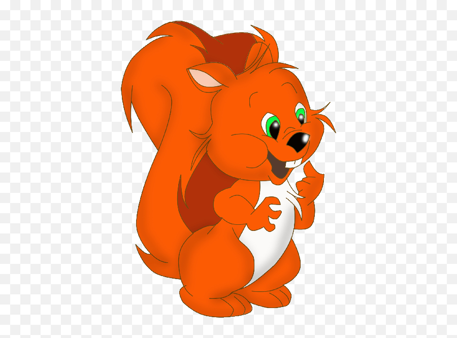 Free Cartoon Squirrel Png Download Free Clip Art Free Clip - Orange Squirrel Clipart Emoji,Squirrel Emoji