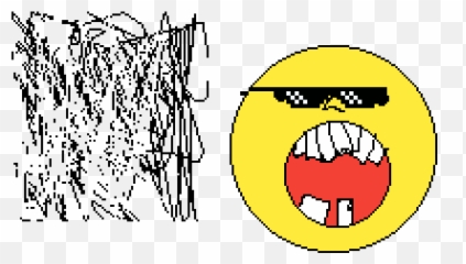 Pixilart - Circle Emoji,Mlg Emoji
