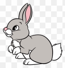 Free Transparent Bunny Gif Download - Rabbit Clipart Emoji