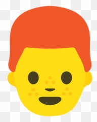 Redhead Emoji Stickers Messages Sticker - Clip Art,Red Head Emoji