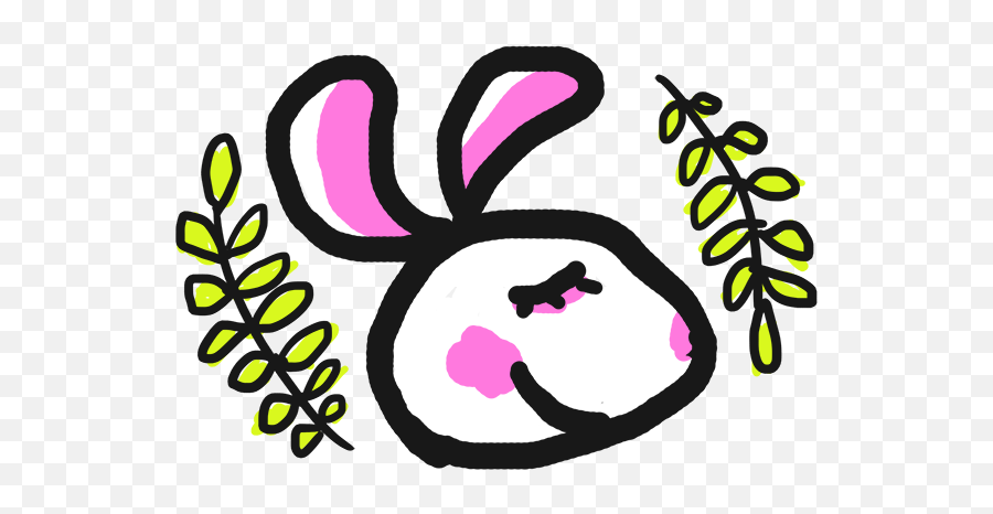 Easter Spring Stickers Emoji - Clip Art,Emoji Bunny