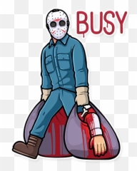 Friday The 13th Stickers For Telegram Emoji,Friday The 13th Emoji