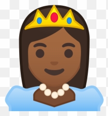Emoji Clipart Princess Transparent Free For -