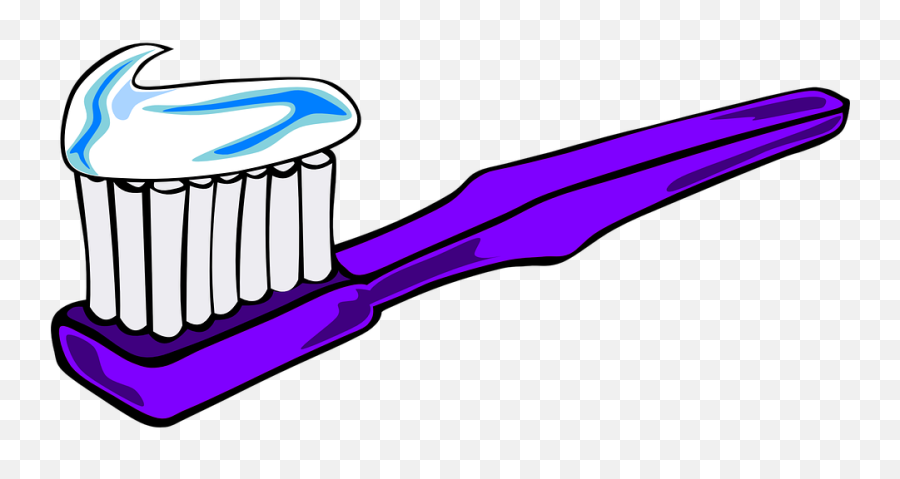 Free Hygiene Toothbrush Vectors - Purple Toothbrush Clipart Emoji,Popcorn Emoticon