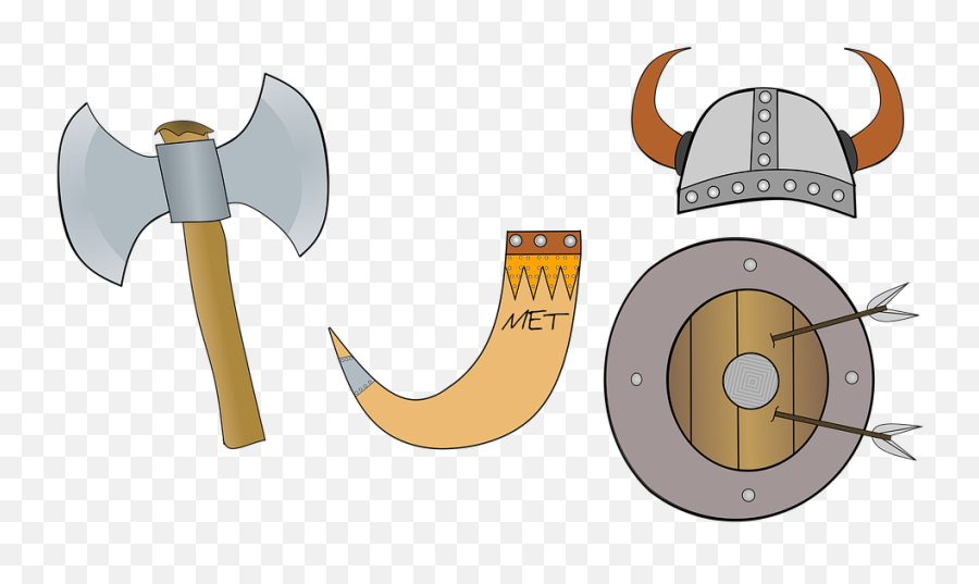 Axe Battle Weapon - Axe Emoji,Viking Helmet Emoji